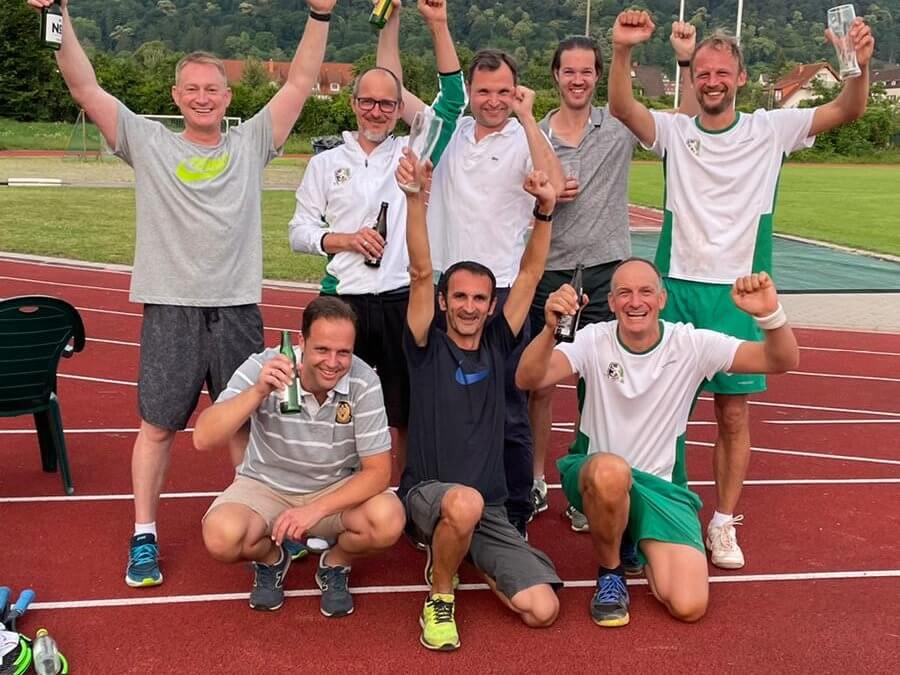 Derbysieg bei den Herren 40, Fehlstart bei den Herren