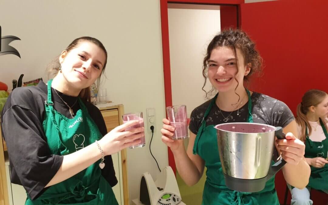 HTV-Jugend kochte mit der AOK