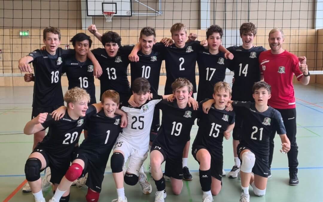 Volleyball: U16m belegt sensationell Platz 8 bei der DM