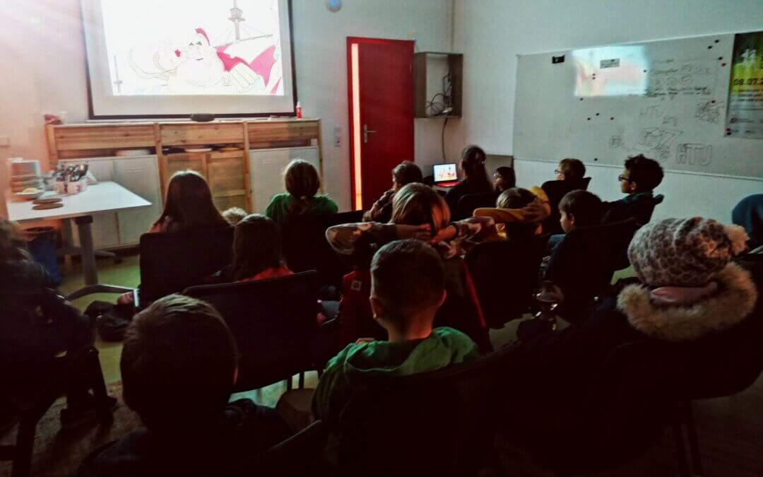 Asterix und Obelix im Jugendraum