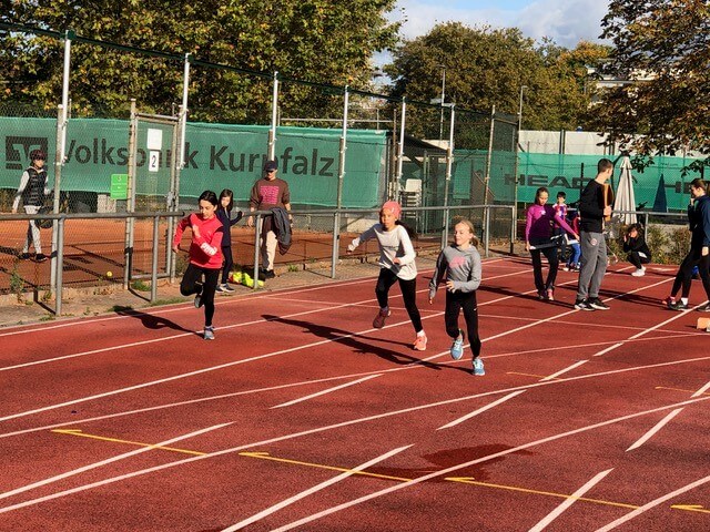 Sportfest Leichtathletik am 19. Oktober