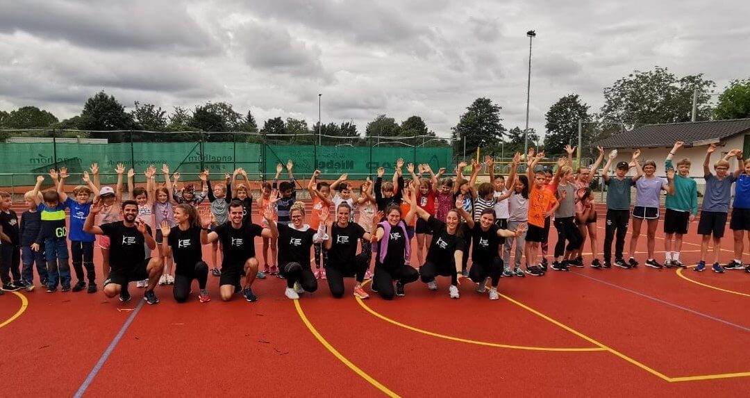 Ein starkes Team! Coole Kinder, coole Trainer…