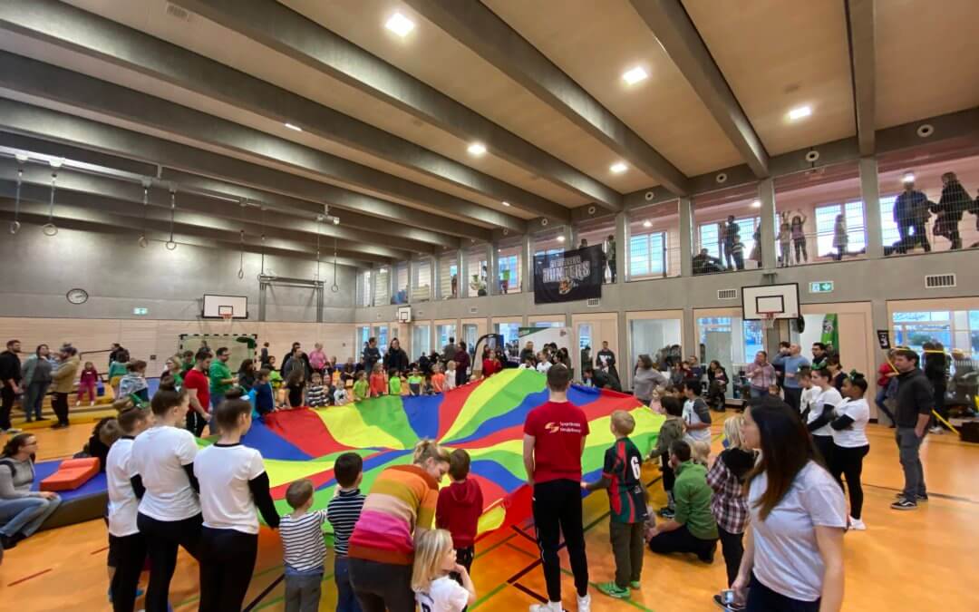 Großer Andrang beim Familiensporttag