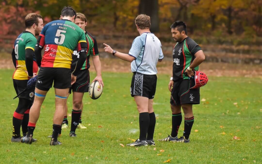 Gewalt gegen Schiedsrichter – beim Rugby läuft es anders